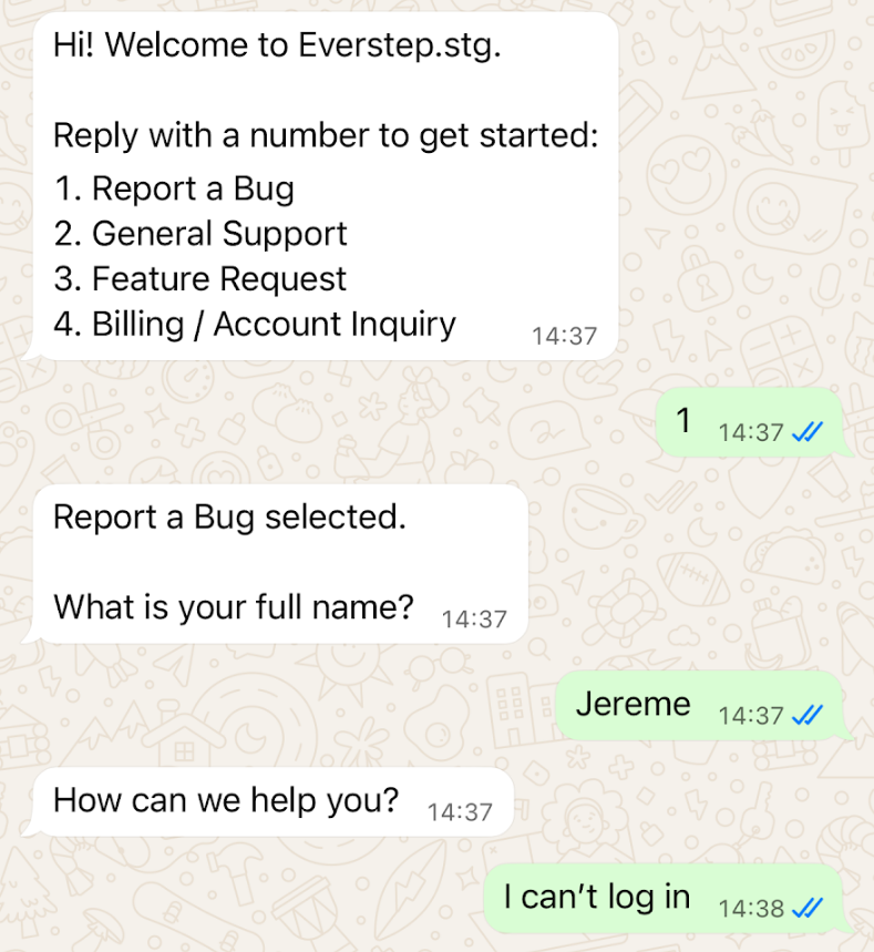 WhatsApp Integration